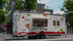 Pizza Food Trailer Final Wrap California