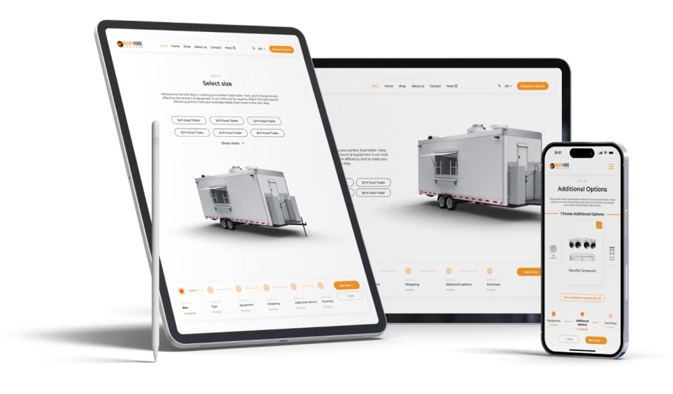 Custom Food Trailers Online Creator - image-84